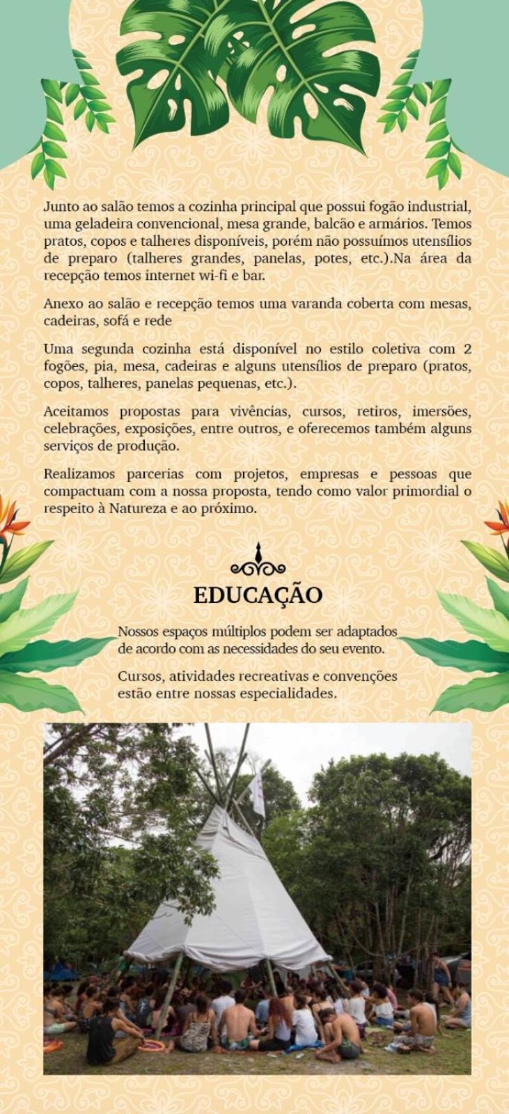 Namaste Pousada E Camping Cananéia Esterno foto